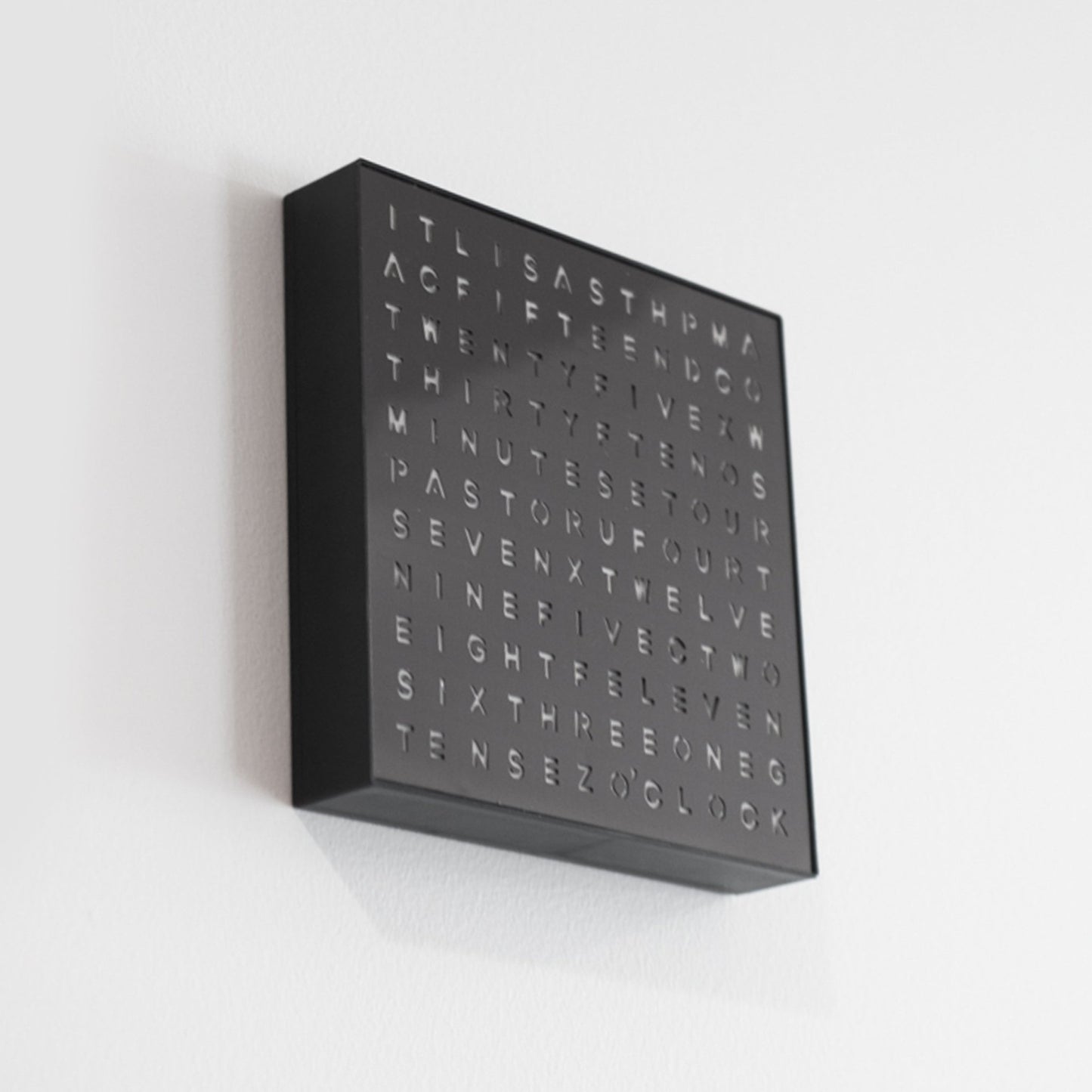Light-Up Word Clock