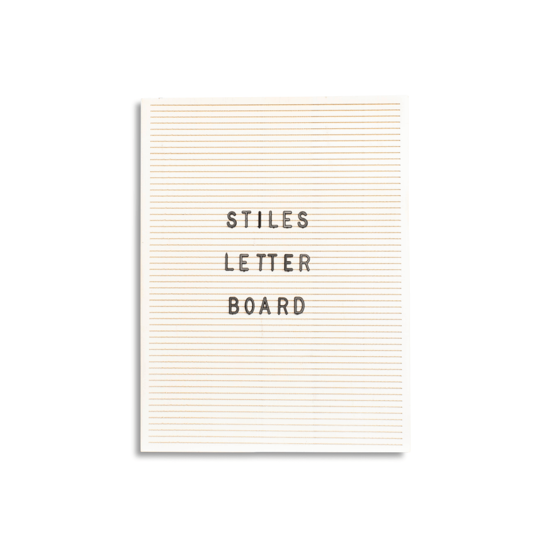 Wood Letter Board Kit