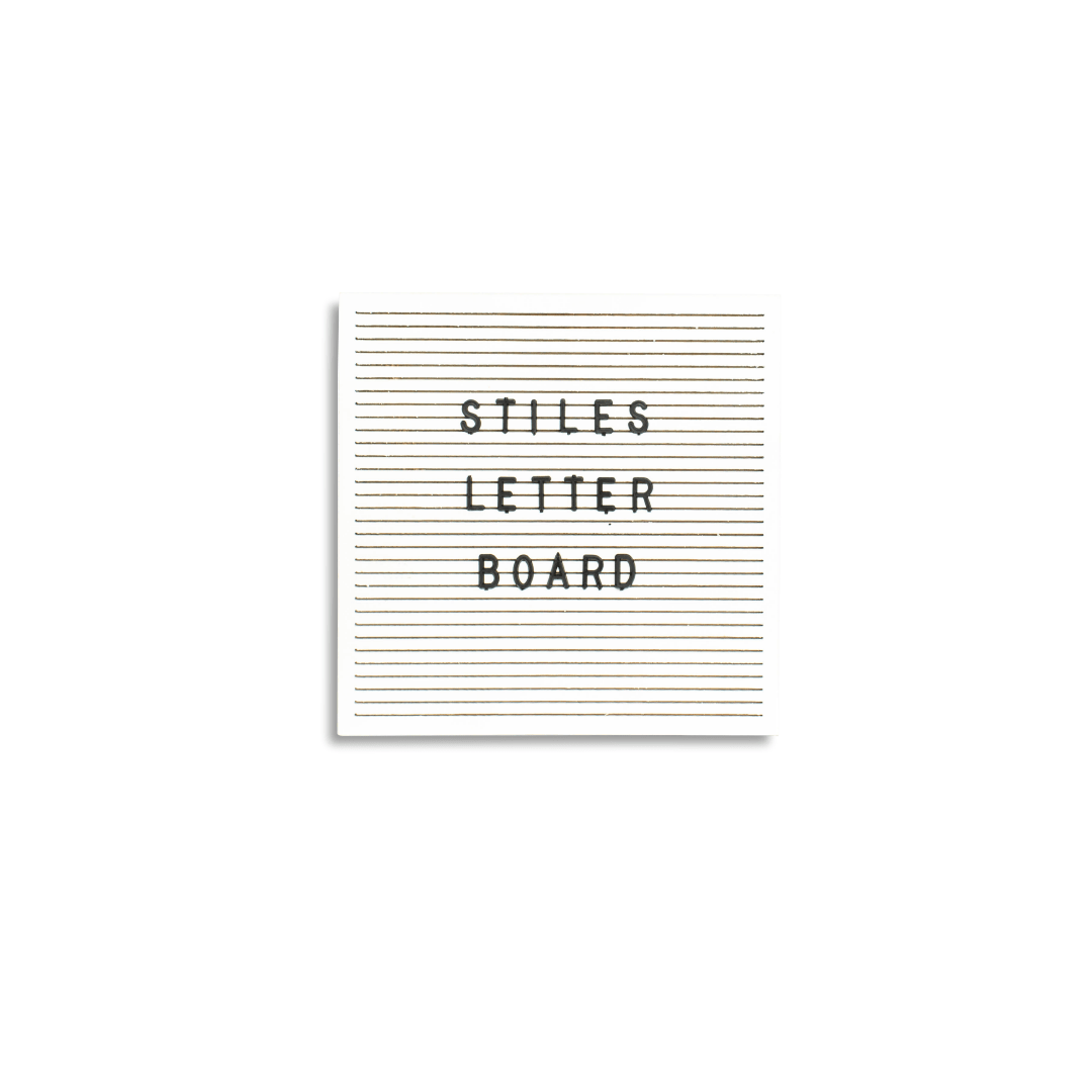 Wood Letter Board Kit