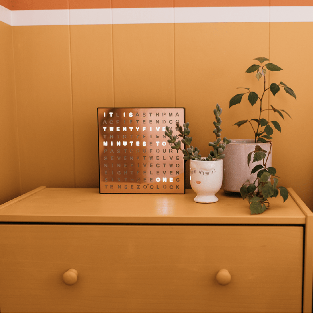 Light-Up Word Clock